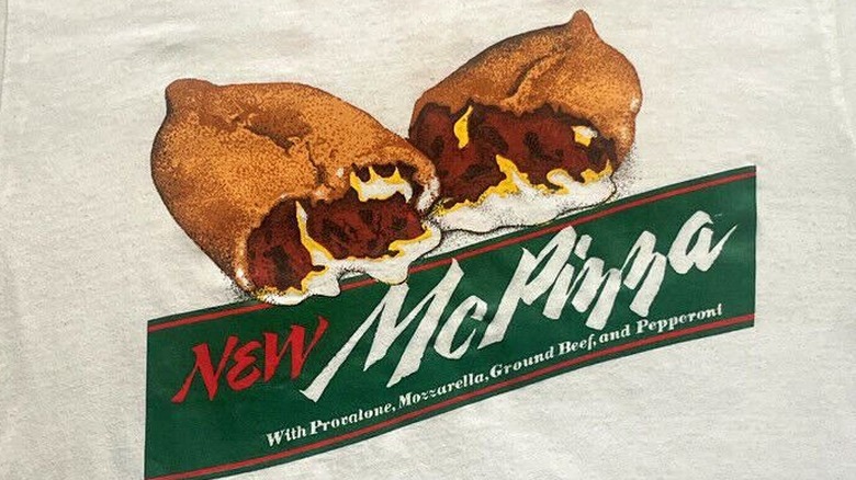  McPizza t-shirt logo