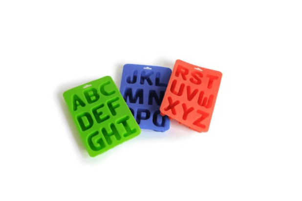 Alphabet Ice Cubes