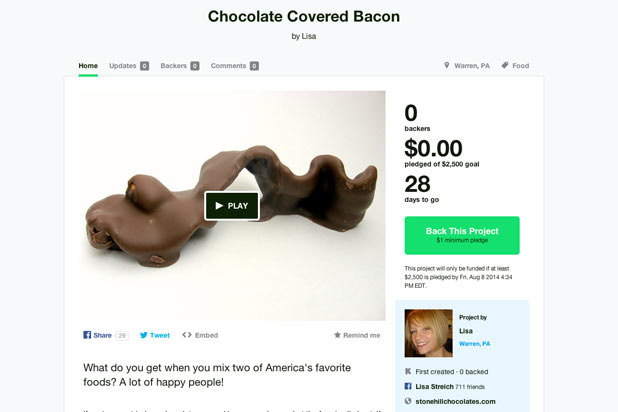 Chocolate-Covered Bacon