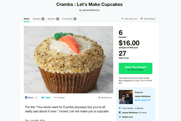 Crambs: Let's Make Cupcakes