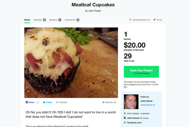 Meatloaf Cupcakes