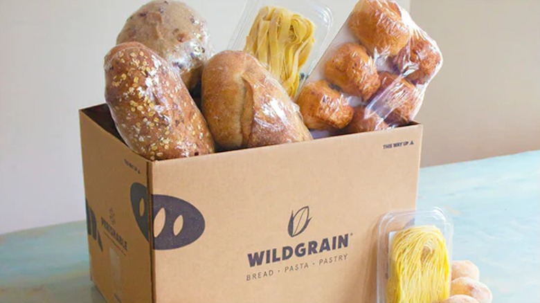 Wildgrain box with breads & pasta