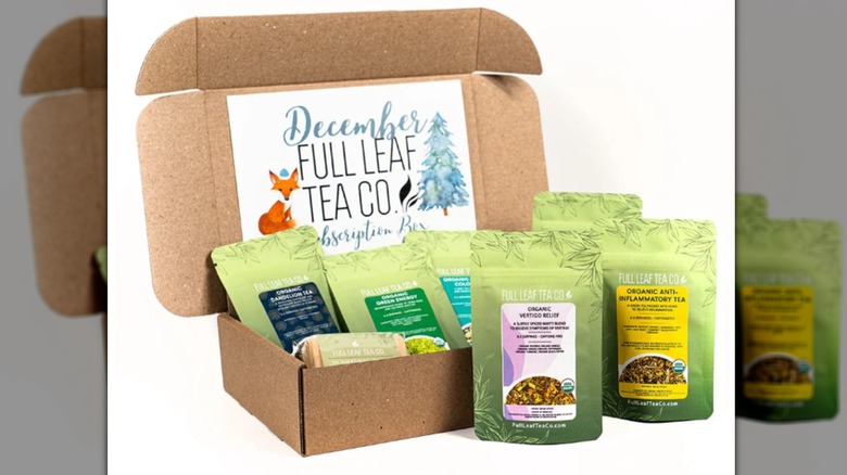 Full Leaf Tea Co December box