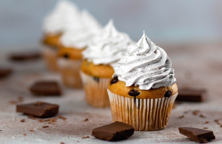 Gluten-Free Chocolate Cookie Dough Cupcakes