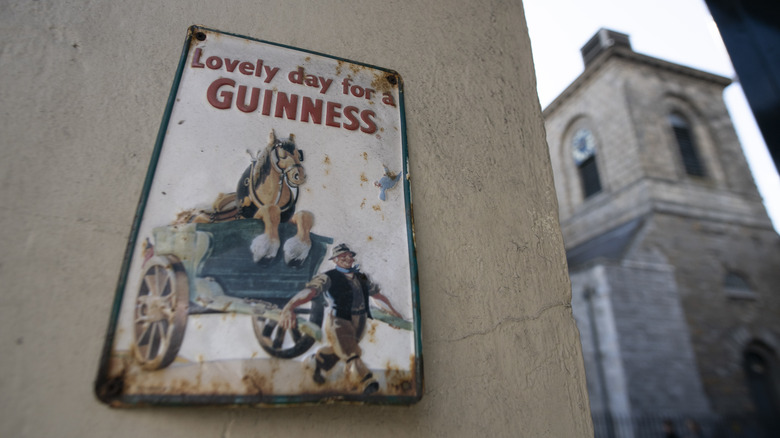 old Guinness sign