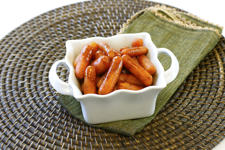 Slow Cooker Cinnamon Sugar Glazed Carrots