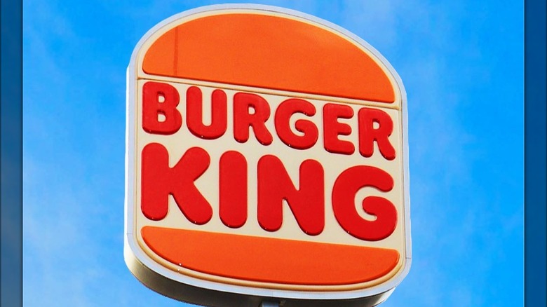 Burger King sign