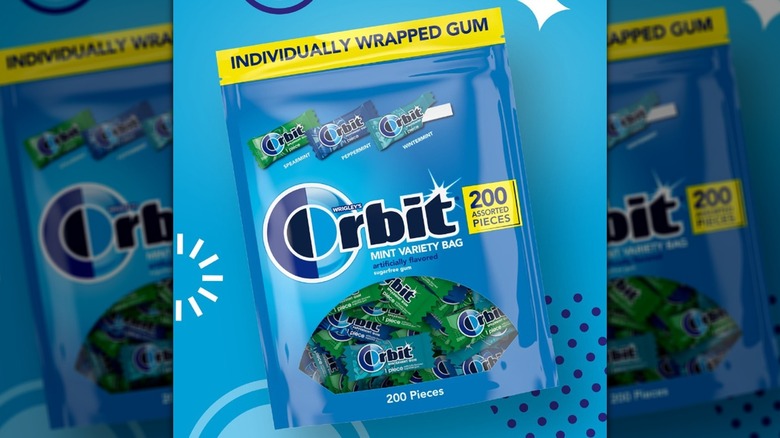 Orbit gum bag