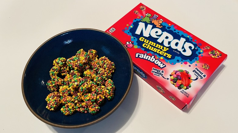 nerds gummy candy box