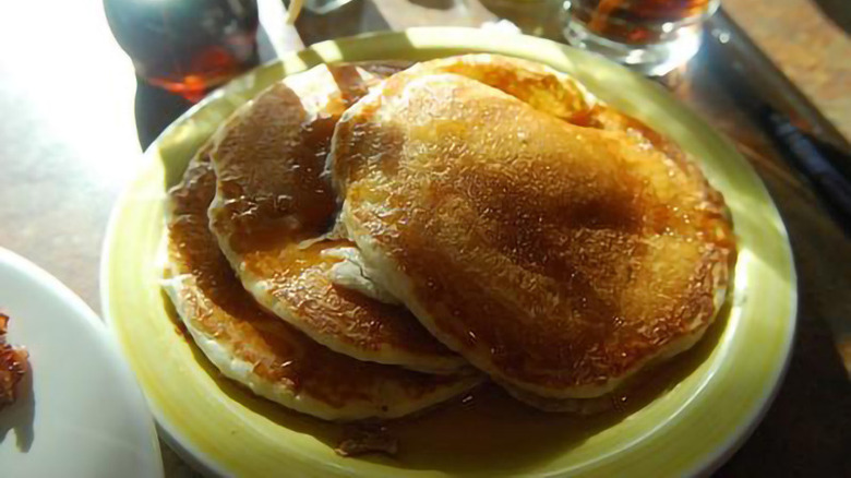 Perkins pancakes on plate