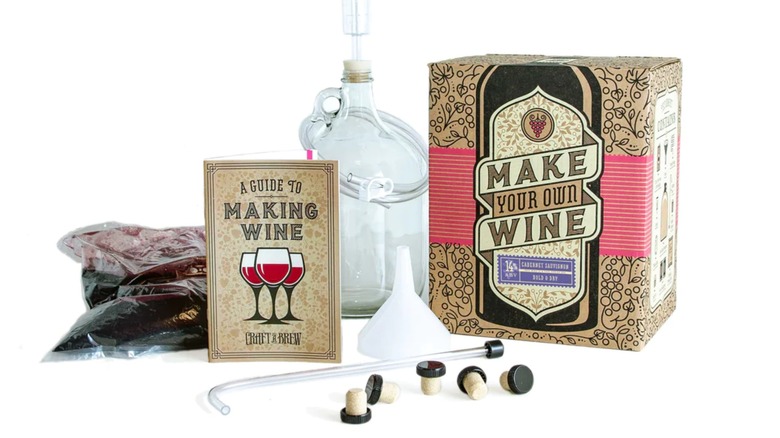 red wine making kit