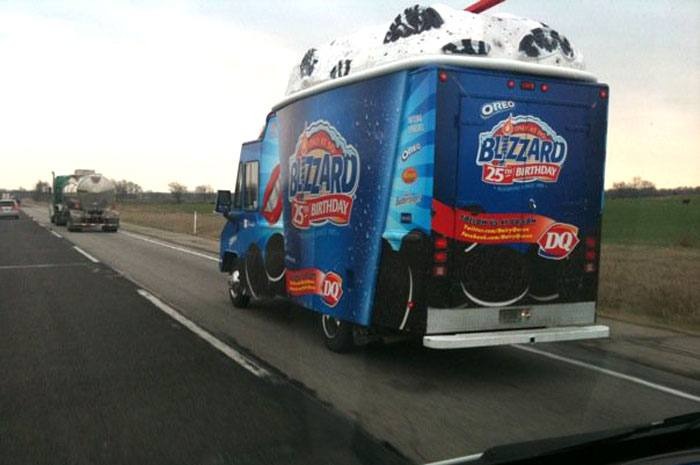 Dairy Queen Blizzard Truck