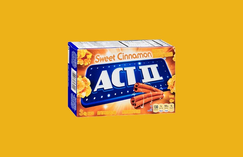 Act II Sweet Cinnamon Microwave Popcorn