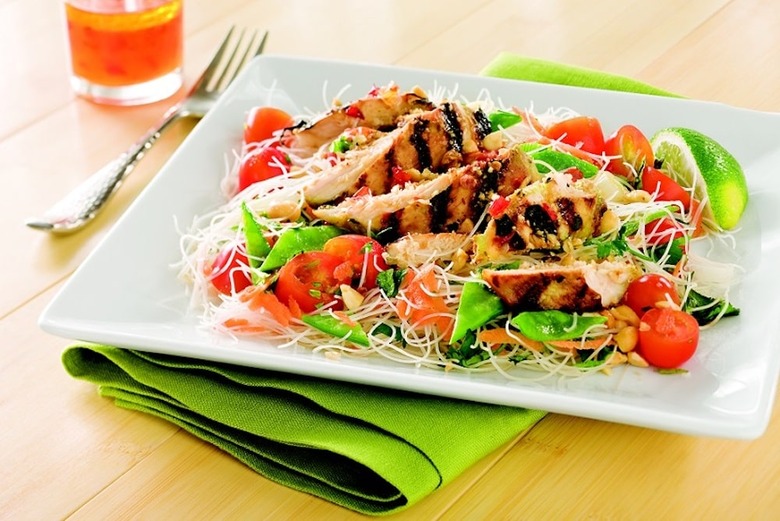 Grilled Chicken Noodle Salad