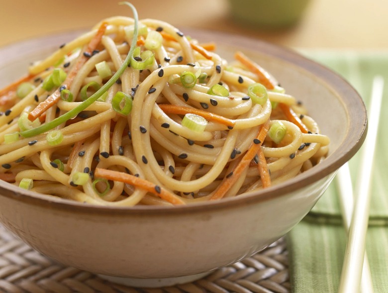 Sesame Peanut Noodle Bowl