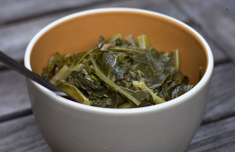 Peanuts in Collard Greens 