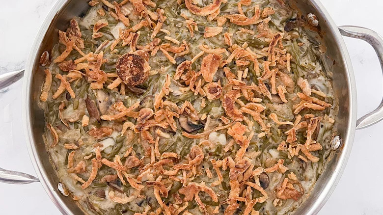 Spruced-Up Green Bean Casserole