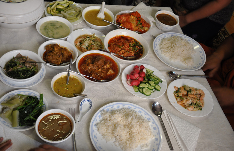 Meat As a Side Dish in Burma