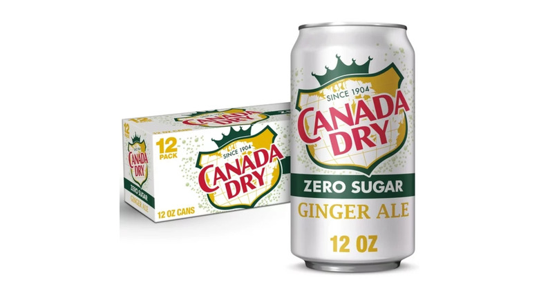 cans zero sugar canada dry