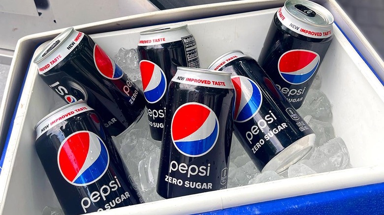 pepsi zero sugar cans