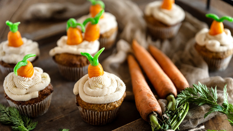 Carrot cupcakes