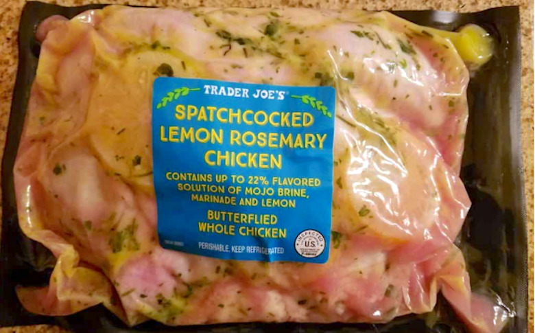 Lemon Rosemary Spatchcocked Chicken