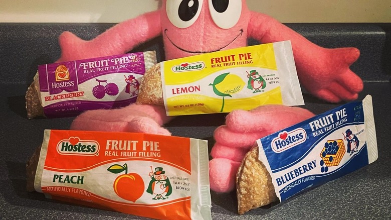 Fruit Pies and stuffed animal