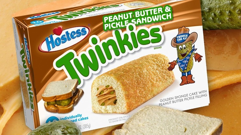 Peanut Butter & Pickle Sandwich Twinkies