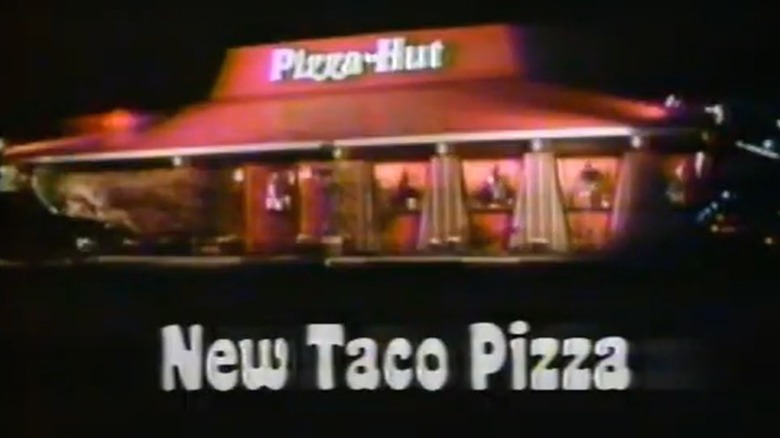 Pizza Hut Taco Pizza commercial