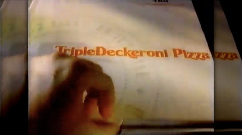 Triple Deckeroni Pizza box