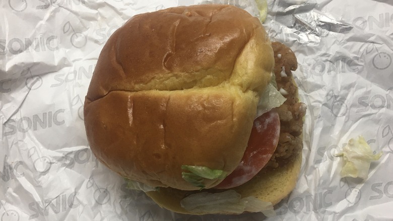 Sonic fried chicken sandwich