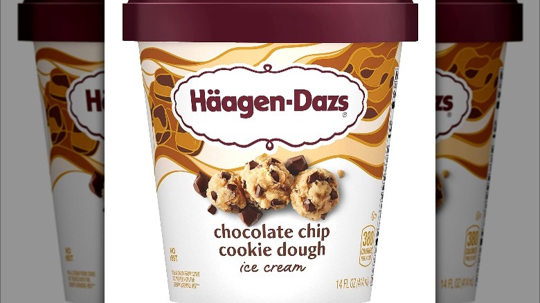 Haagen-Dazs chocolate chip cookie dough pint