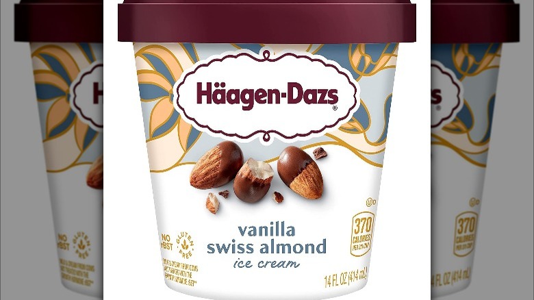 Haagen-Dazs vanilla Swiss almond pint