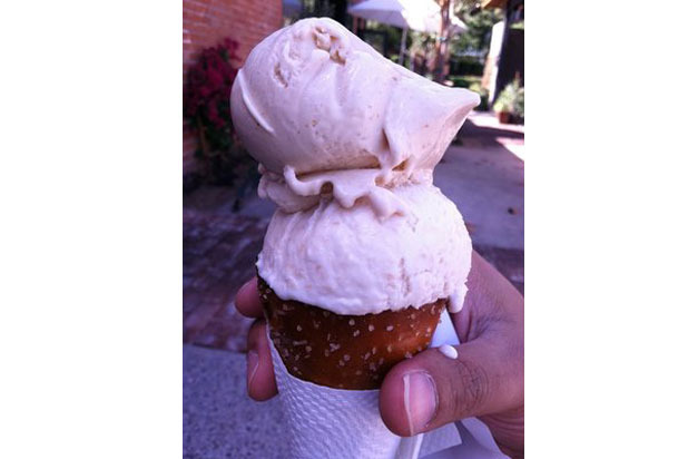 Pretzel Ice Cream Cone — Churn, Phoenix