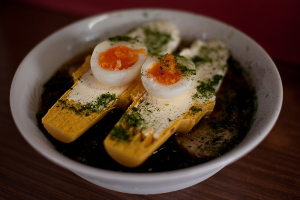 Ice Cream Ramen — Kikuya, Tokyo