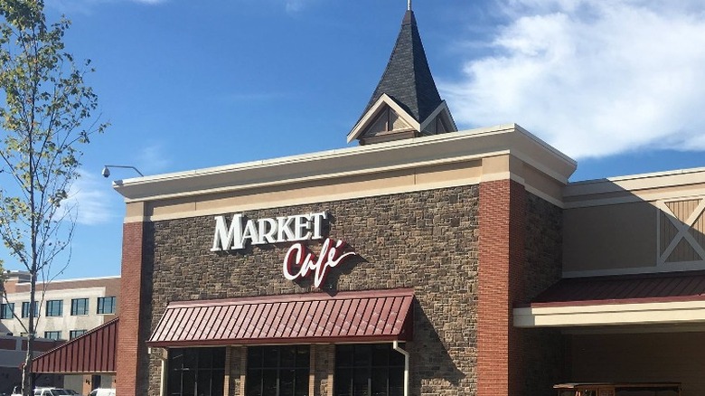 Wegmans Market Cafe sign