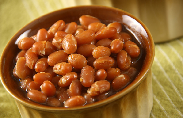 Maple-Rum Baked Beans