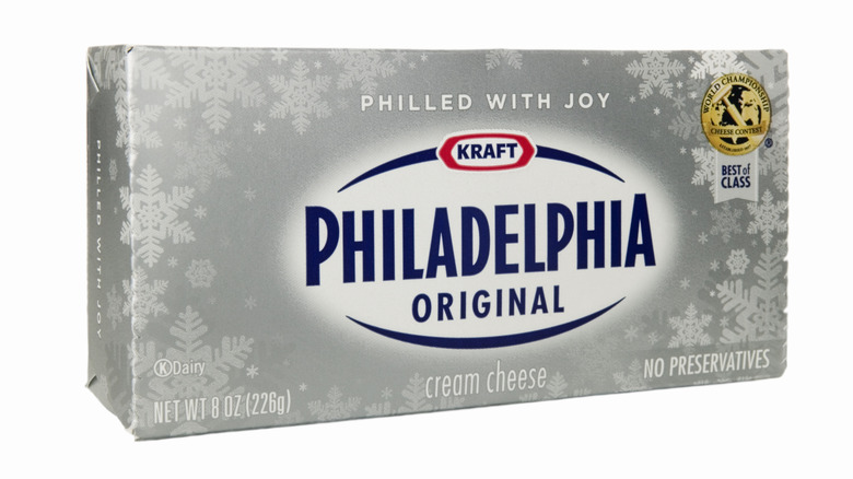 box of Philadelphia Cream Cheese