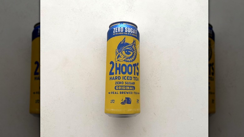 2 Hoots zero sugar tea