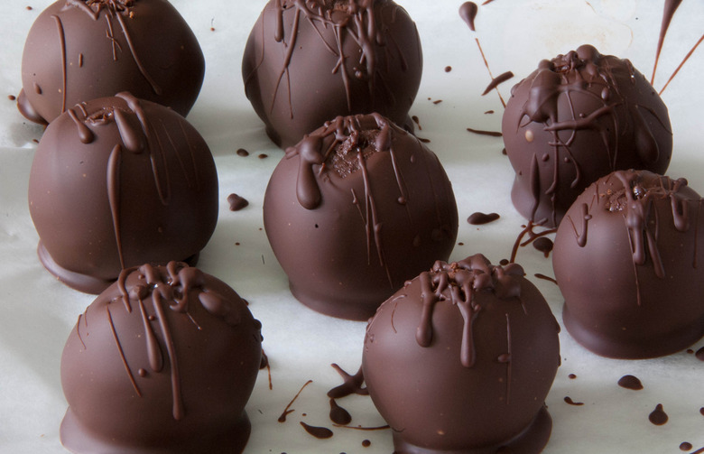 Halloween Candy Chocolate Truffles