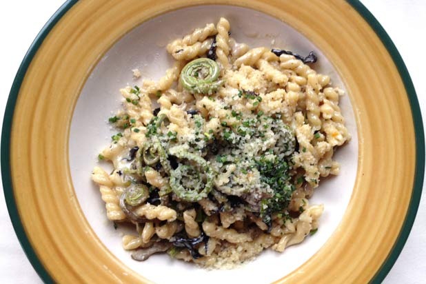 Fiddlehead Spring Pasta