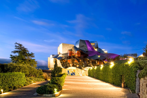 3) Marqués de Riscal at Herederos del Marqués de Riscal (Elciego, Rioja, Spain)