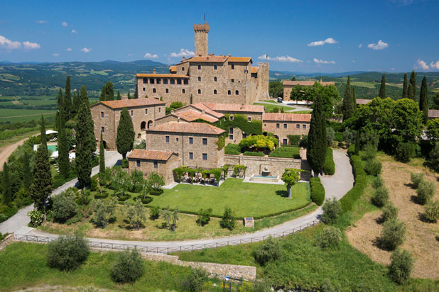 7) La Taverna at Castello Banfi (Montalcino, Italy)