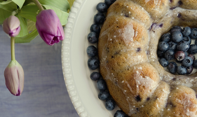 Blueberry Bundt Cake