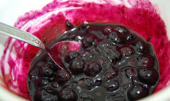 Blueberry Habanero Dipping Sauce