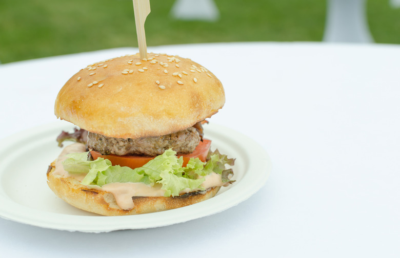 Cheddar Cheeseburger With Caramelized Shallots