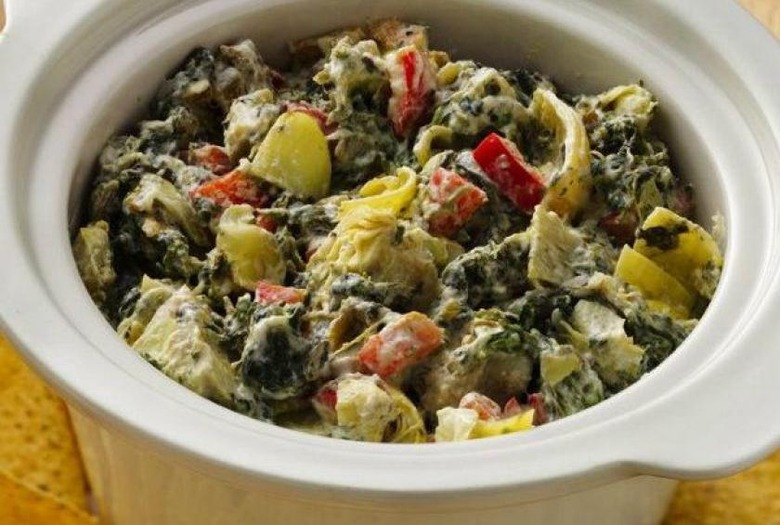 Southwest Spinach and Artichoke Dip