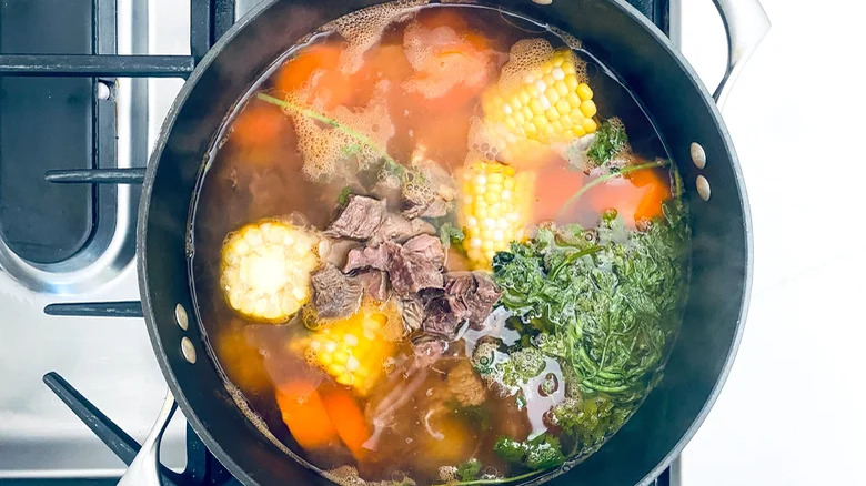 Pot of Caldo de Res