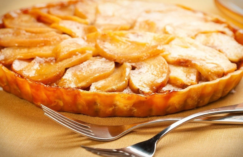 Rustic Caramel Apple Tart