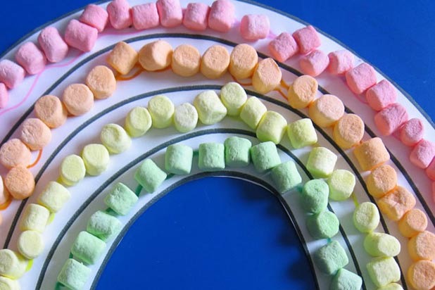 Marshmallow Rainbows